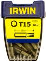 Irwin bits torx T15 - 10 stk.